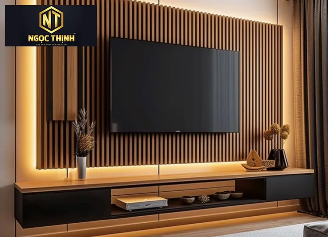 KỆ TV TREO TƯỜNG CAO CẤP - KTV02